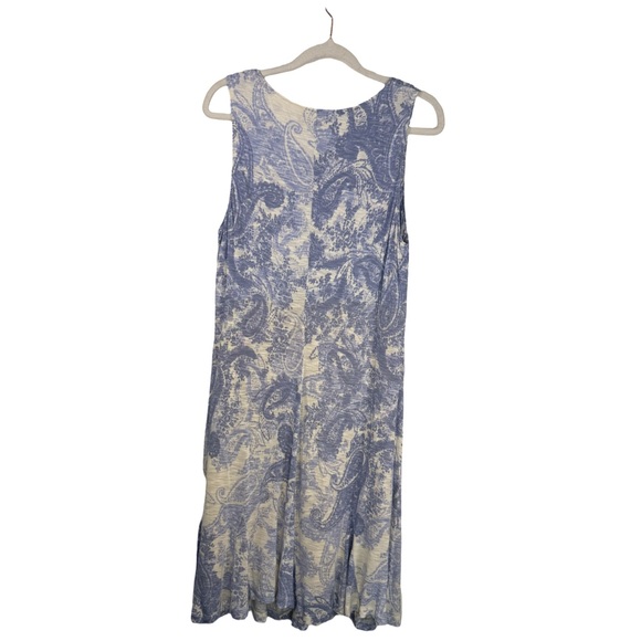 tommy bahama Women’s Sleeveless Swing Dress Blue/White Size large - Picture 5 of 9